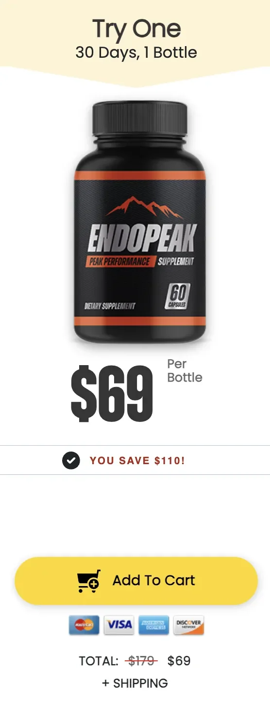 EndoPeak 1 Bottle